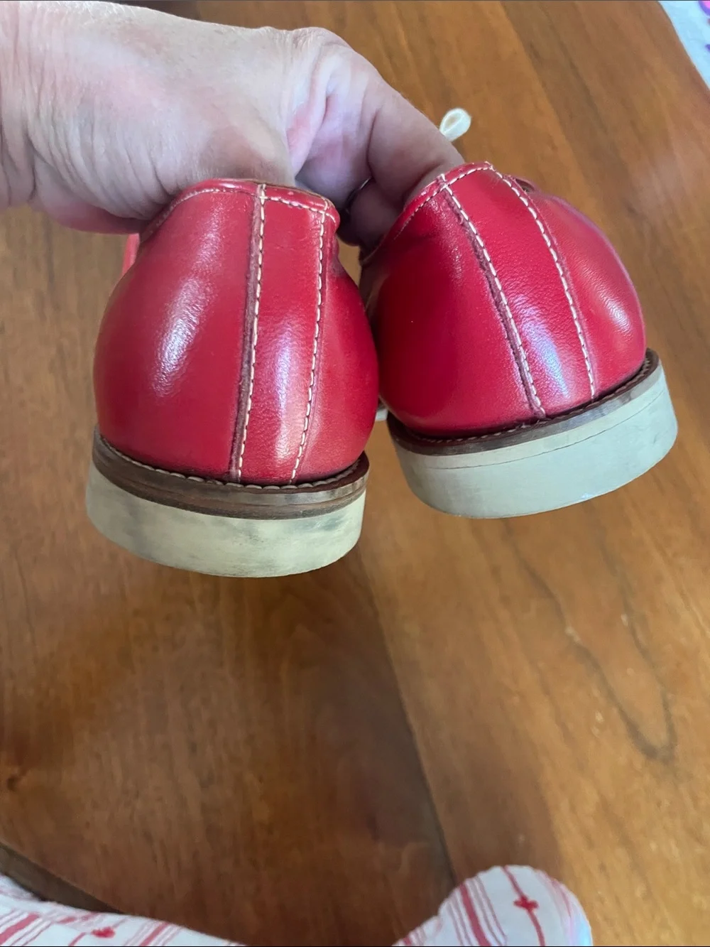 Vintage leather bowling shoes!
